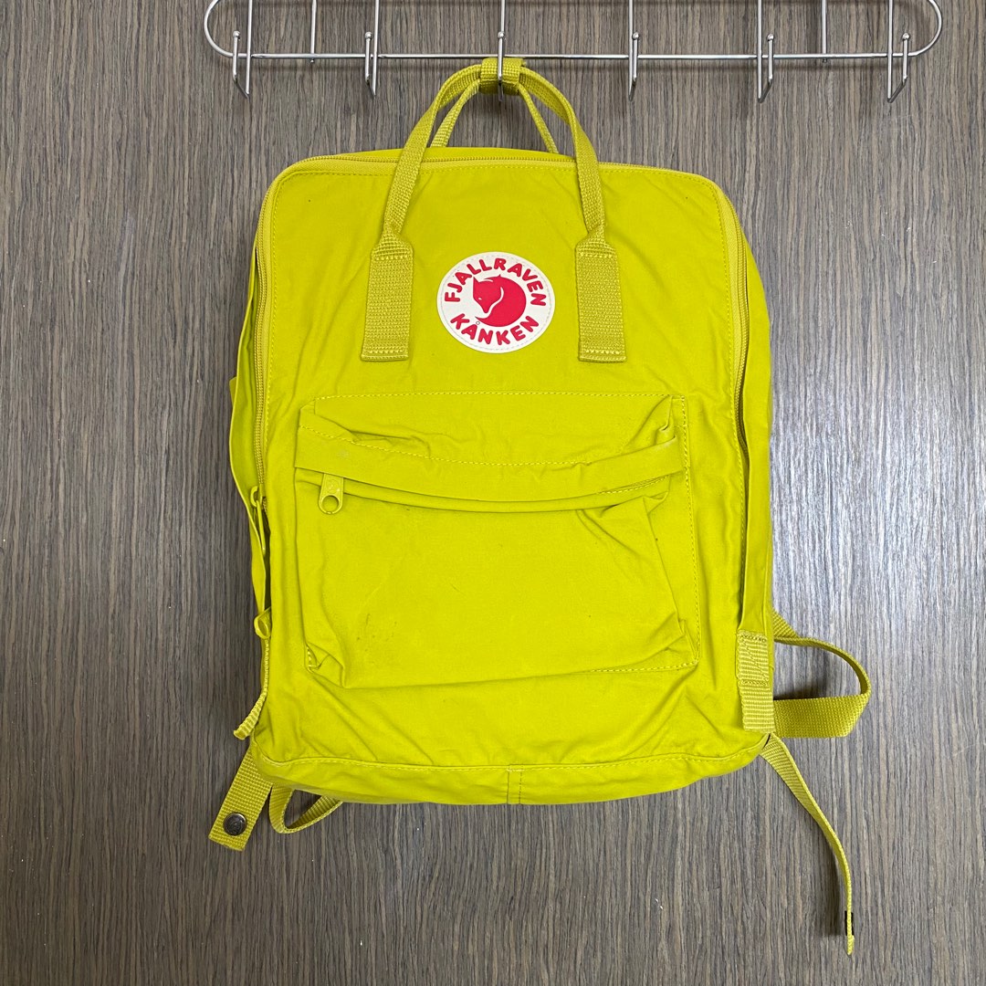Authentic Fjallraven Kanken Lime Green Backpack