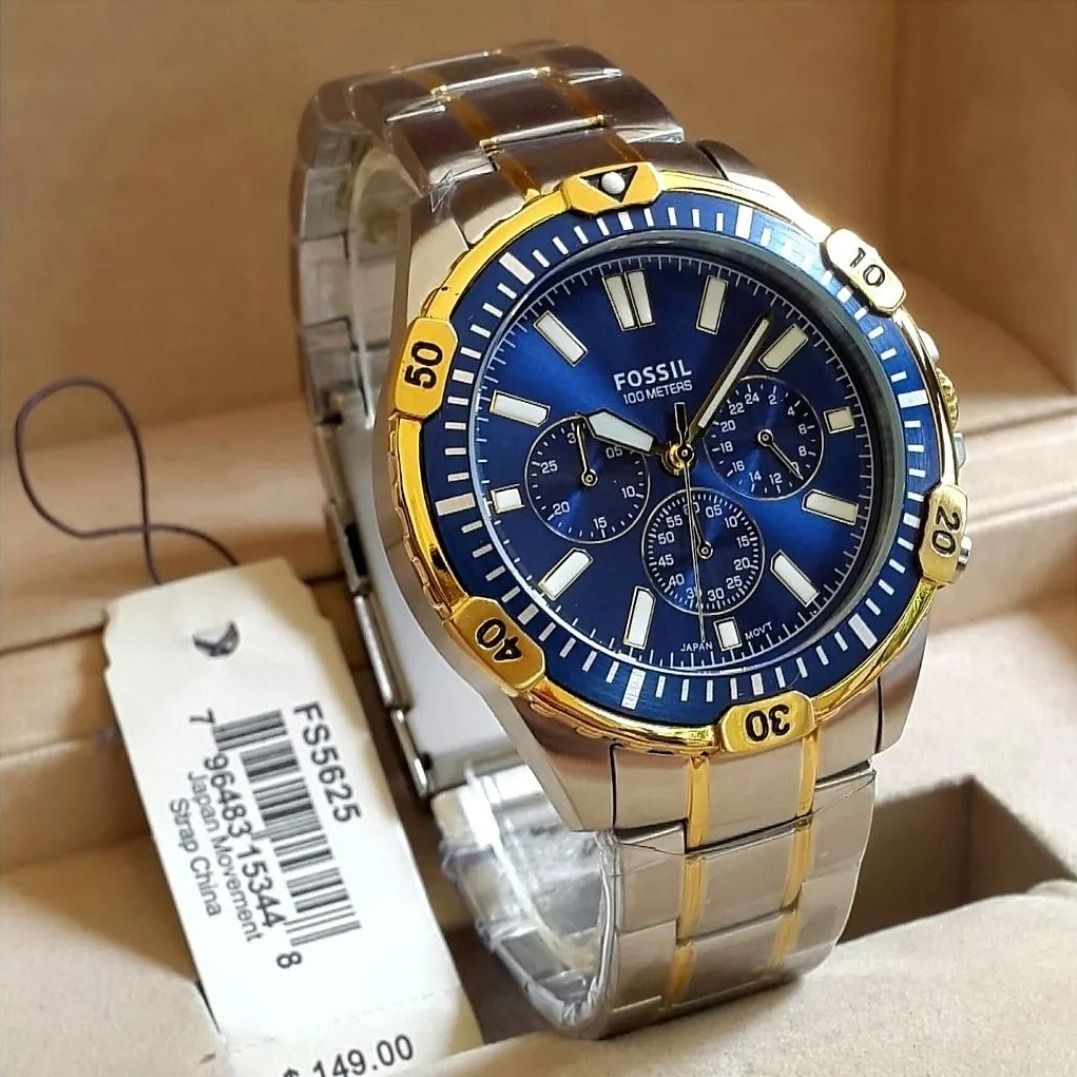 Fossil best sale garrett chronograph
