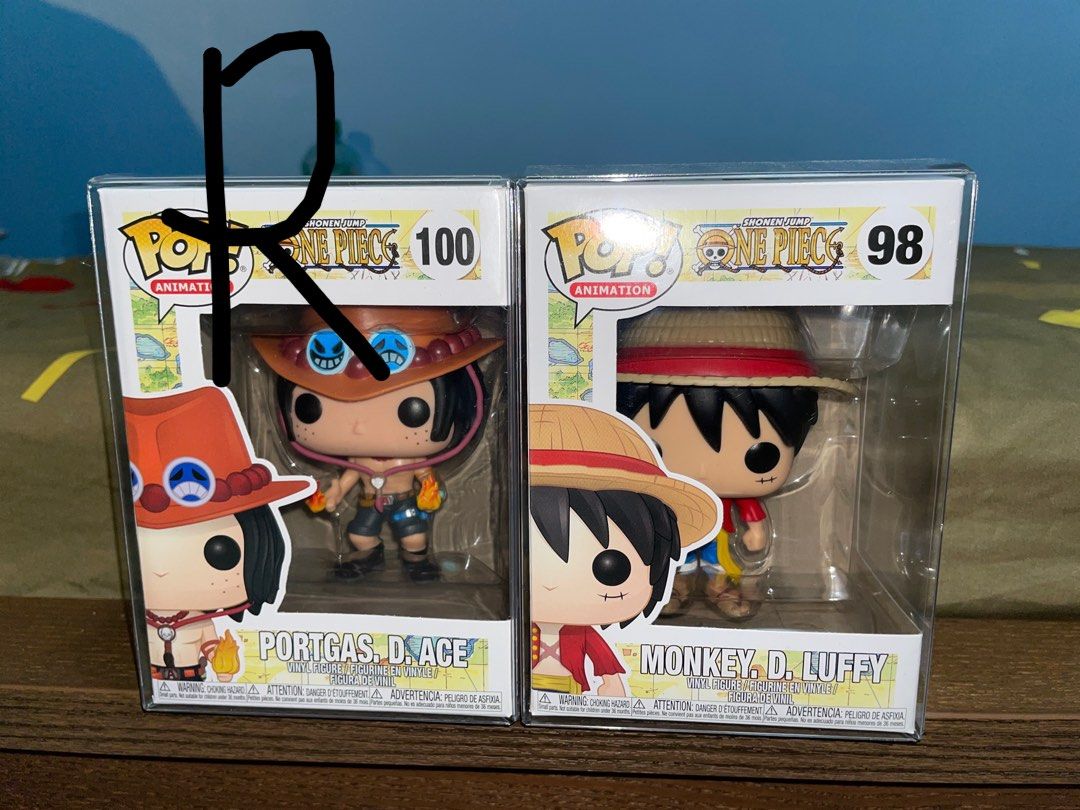 Funko Pop One Piece Monkey D. Luffy & Portgas D. Ace