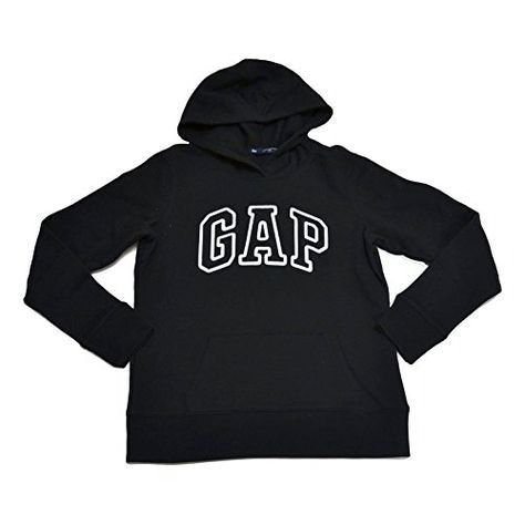 Gap black hoodie top womens