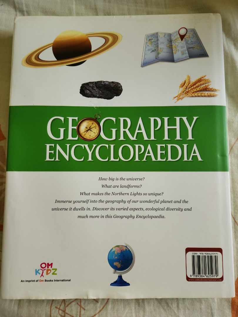 Geography Encyclopedia, Hobbies & Toys, Books & Magazines, Textbooks on Carousell