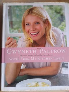 Geyneth Paltrow Cookbook