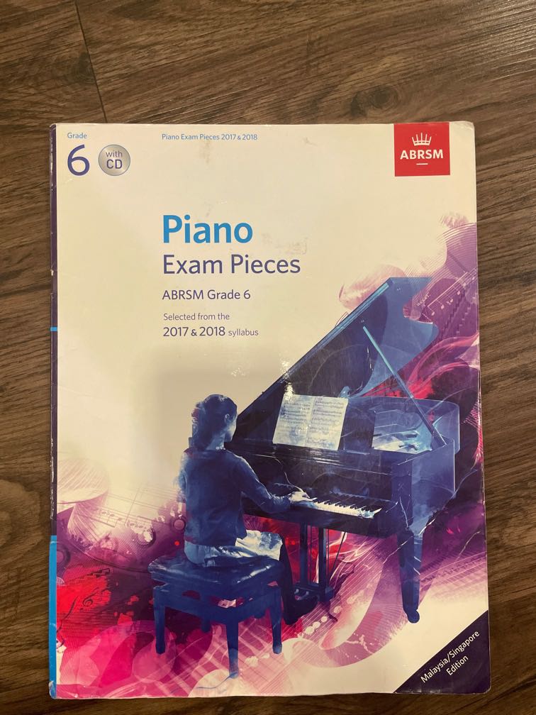 Grade 6 Piano Exam Pieces, Hobbies & Toys, Music & Media, Music Scores