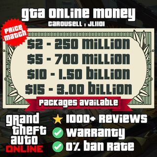 GTA Online Money | Rank | Stats | Misc | Unlock Services | GTA 5