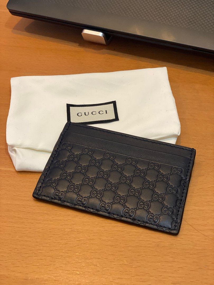 Gucci card holder, Men's Fashion, Watches & Accessories, Wallets & Card