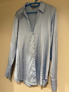 H & M satin blouse