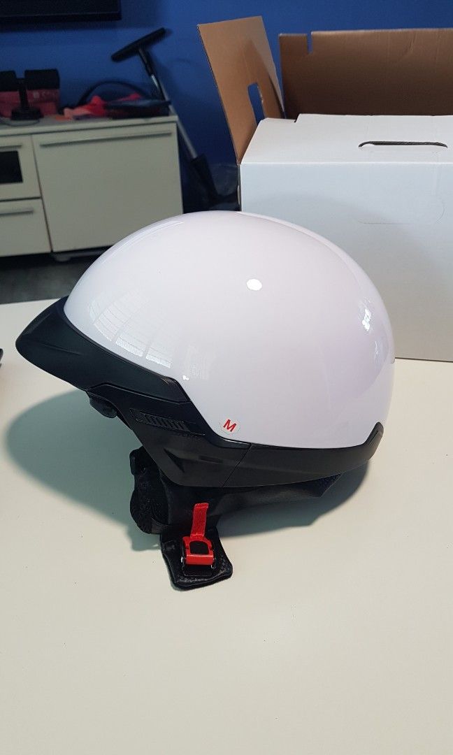 Half helmet with retractable half visor (cafe racer/scooter/cruiser