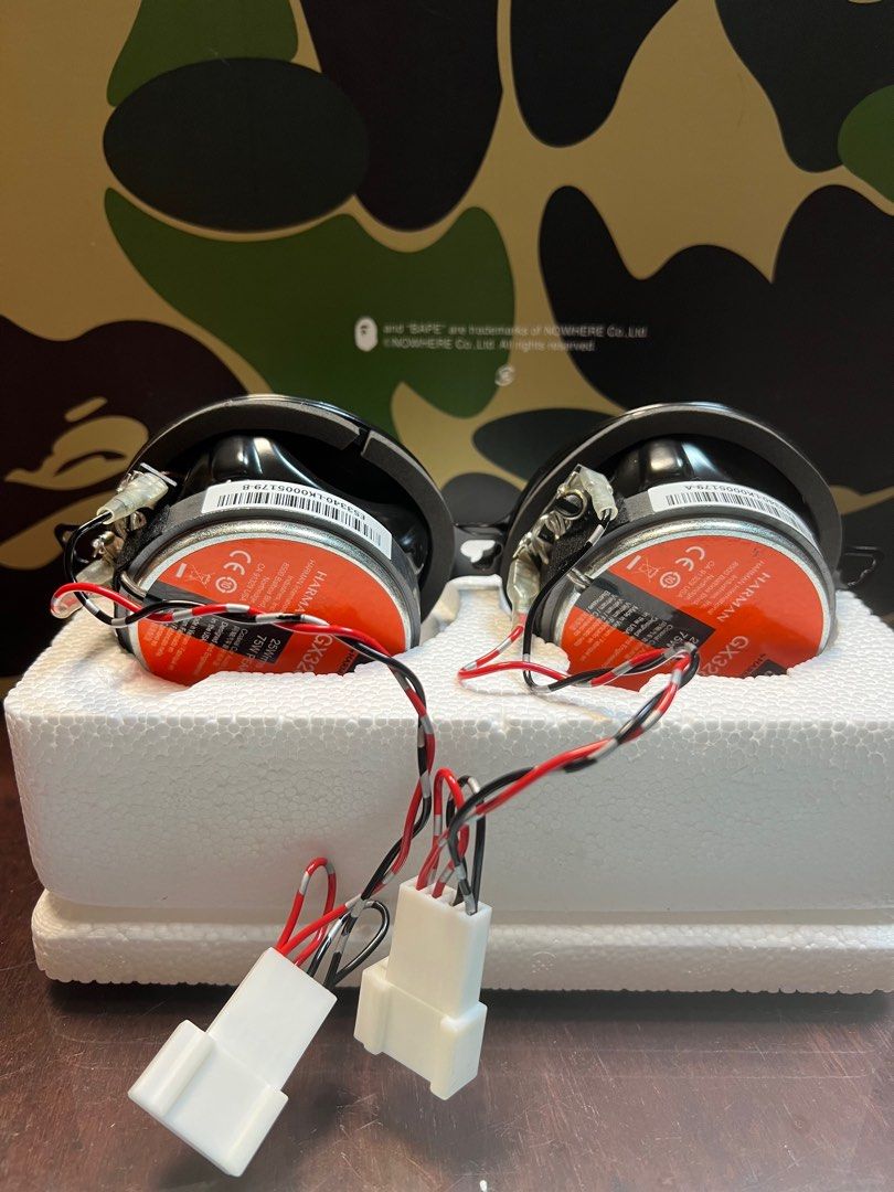 HARMAN JBL gx328 3.5吋 中高音 同軸喇叭 中置喇叭, 汽機車零配件在旋轉拍賣