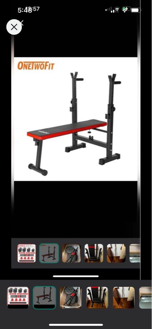 Home gym bundle set, Sports Equipment, Exercise & Fitness, Weights