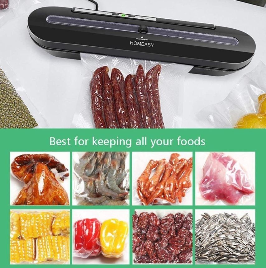 Homeasy Vacuum Sealer, Automatic Food Sealer Machine Sealing