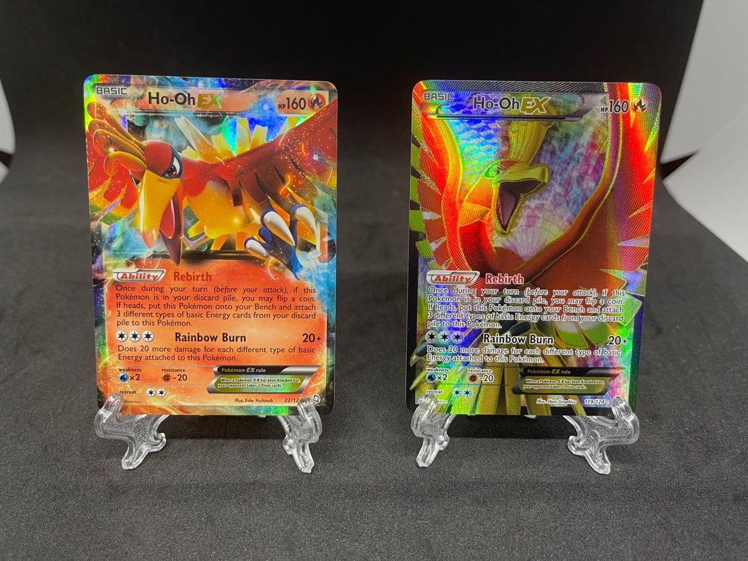 Pokemon TCG English Ho-Oh EX 22/124 Dragons Exalted LP