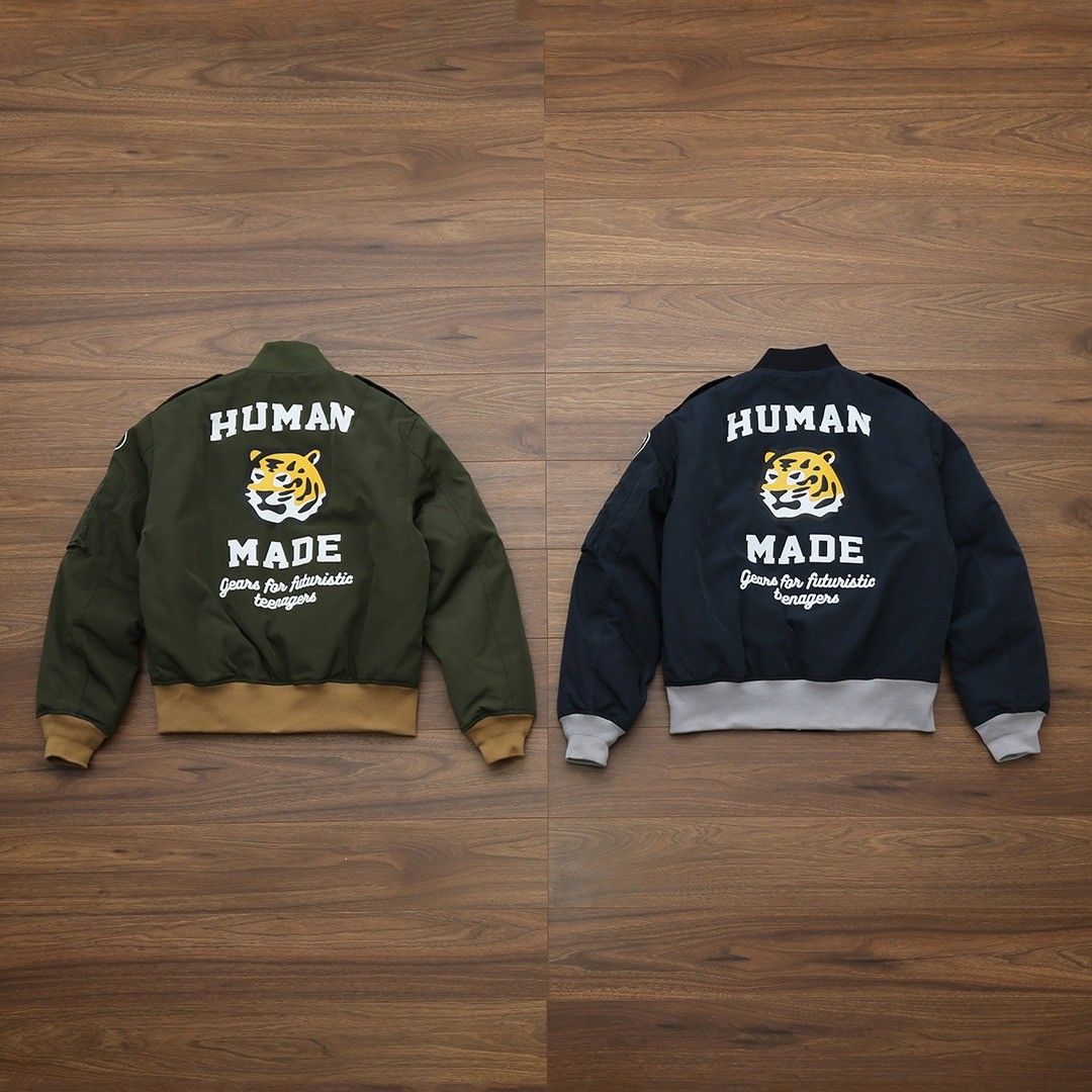 新品 XL Human made MA-1 Jacket Olive Green 新作入荷20％Off