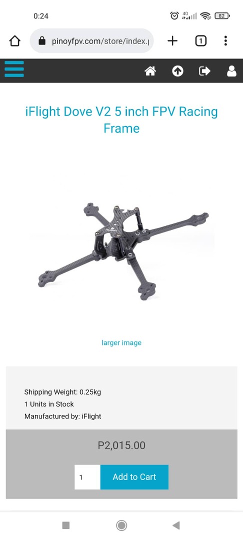 iFLIGHT DOVE V2 5INCH FPV RACING FRAME