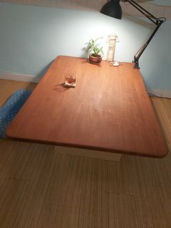 Ikea Counter/Table top with legs (solid wood)