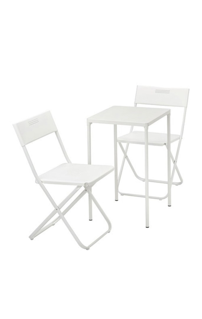 IKEA FEJAN OUTDOOR TABLE & CHAIRS SET, Furniture & Home Living, Outdoor