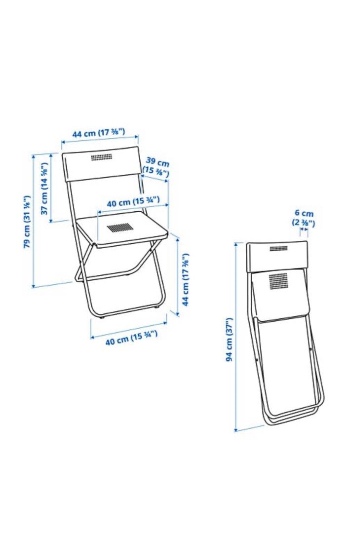 IKEA FEJAN OUTDOOR TABLE & CHAIRS SET, Furniture & Home Living, Outdoor
