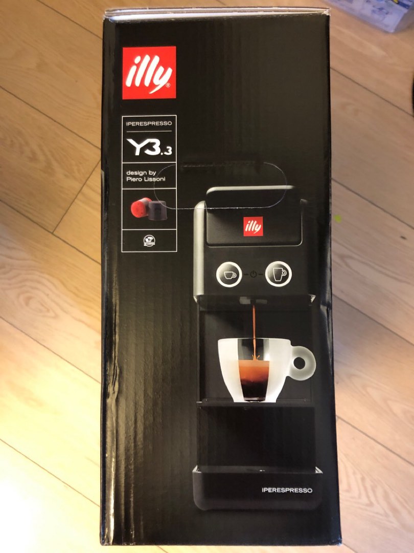 Illy coffee machine Y3.3, 家庭電器, 廚房電器, 咖啡機及咖啡壺 Carousell