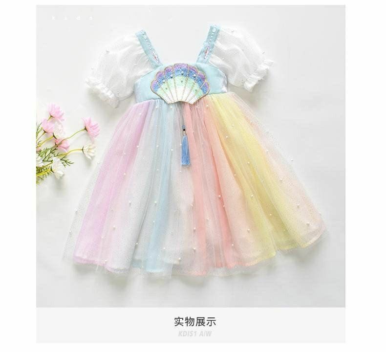 Rainbow baby dress outlet