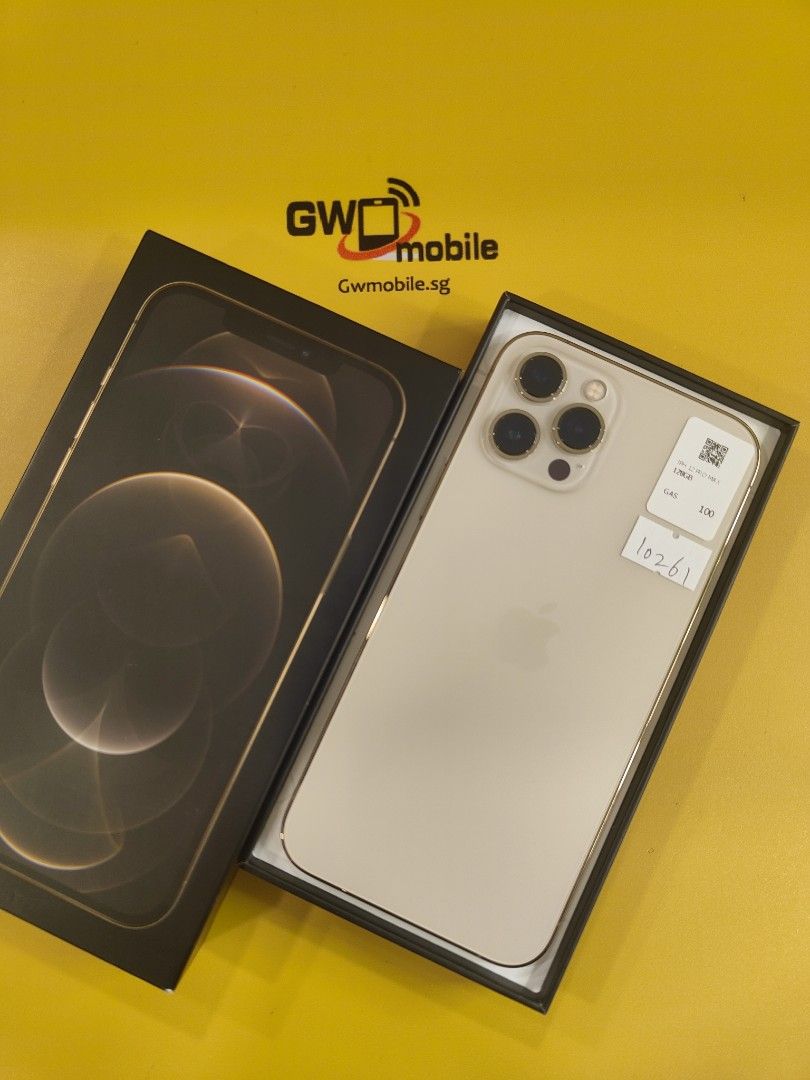 IPHONE 12 PRO MAX 128GB GOLD 10261, Mobile Phones Gadgets