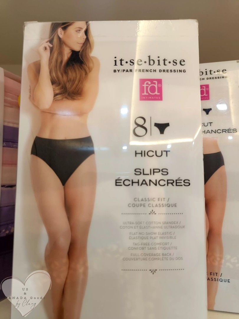 It•se•bit•se by French Dressing Hicut Classic Fit Underwear, 8