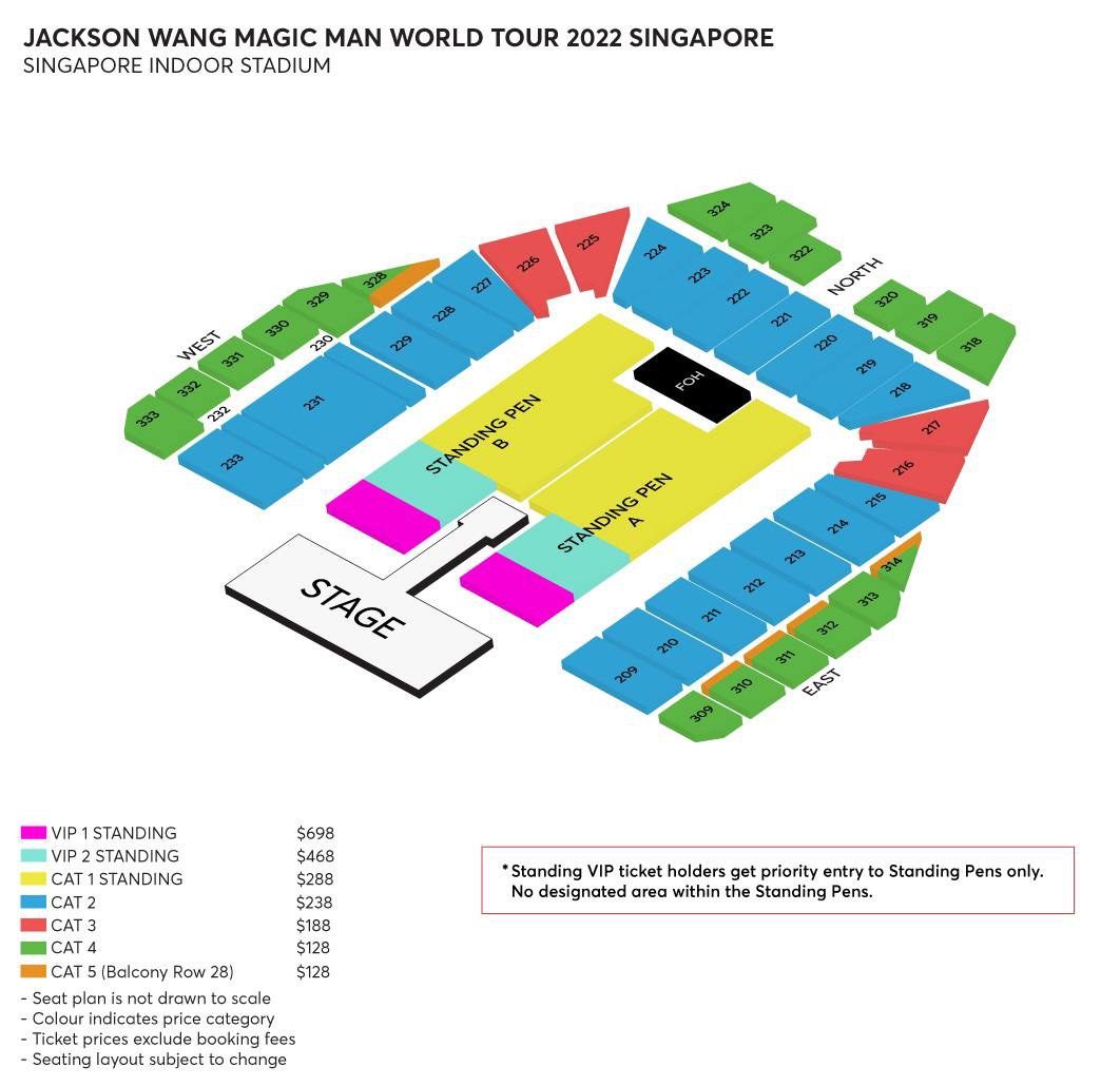 Jackson Wang World Tour 2022, Tickets & Vouchers, Event Tickets on