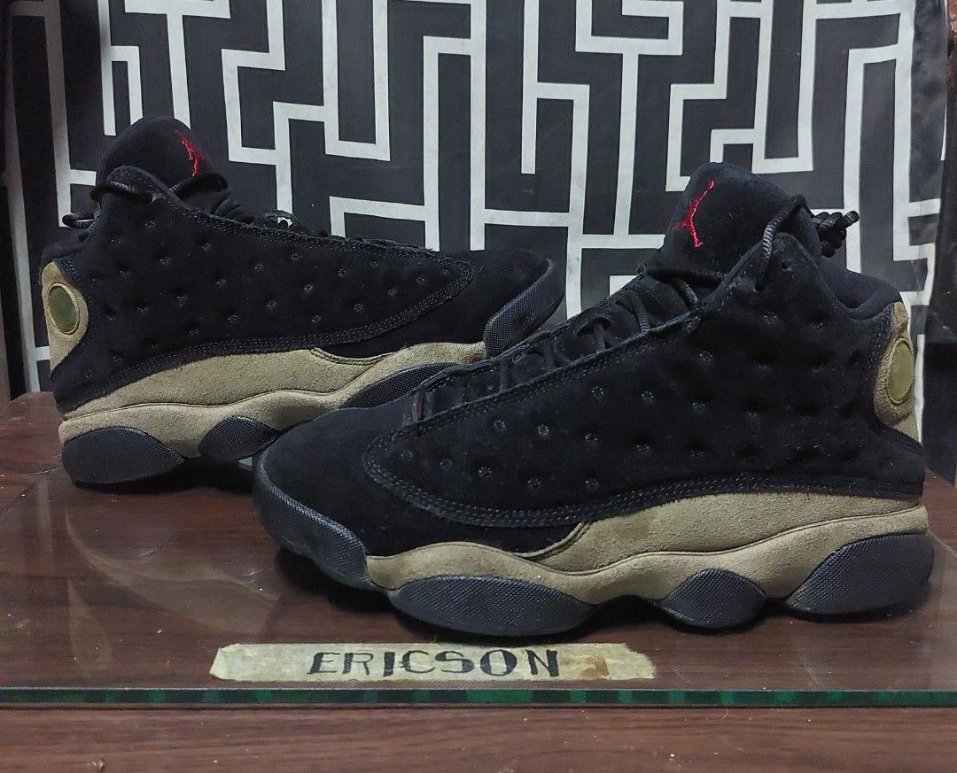 Retro 13 shop olive green