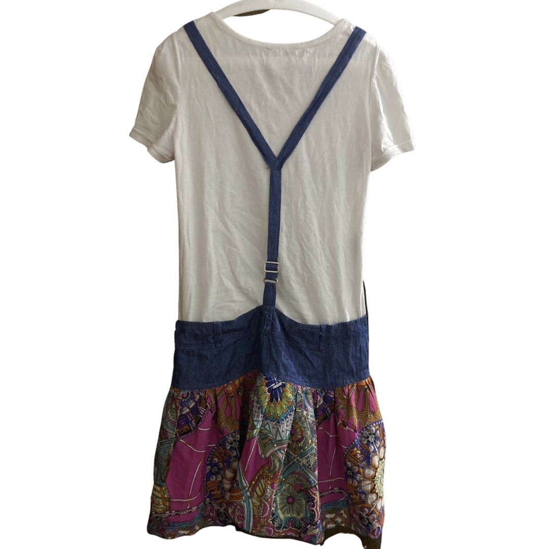 Shirt dress with jumper attached online