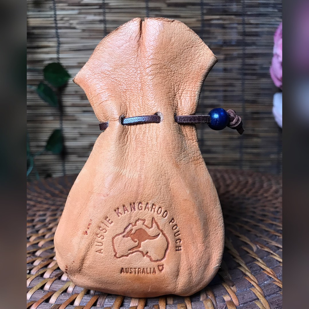 Aussie Kangaroo Scrotum Coin Pouch, Men's Fashion, Watches & Accessories,  Wallets & Card Holders on Carousell