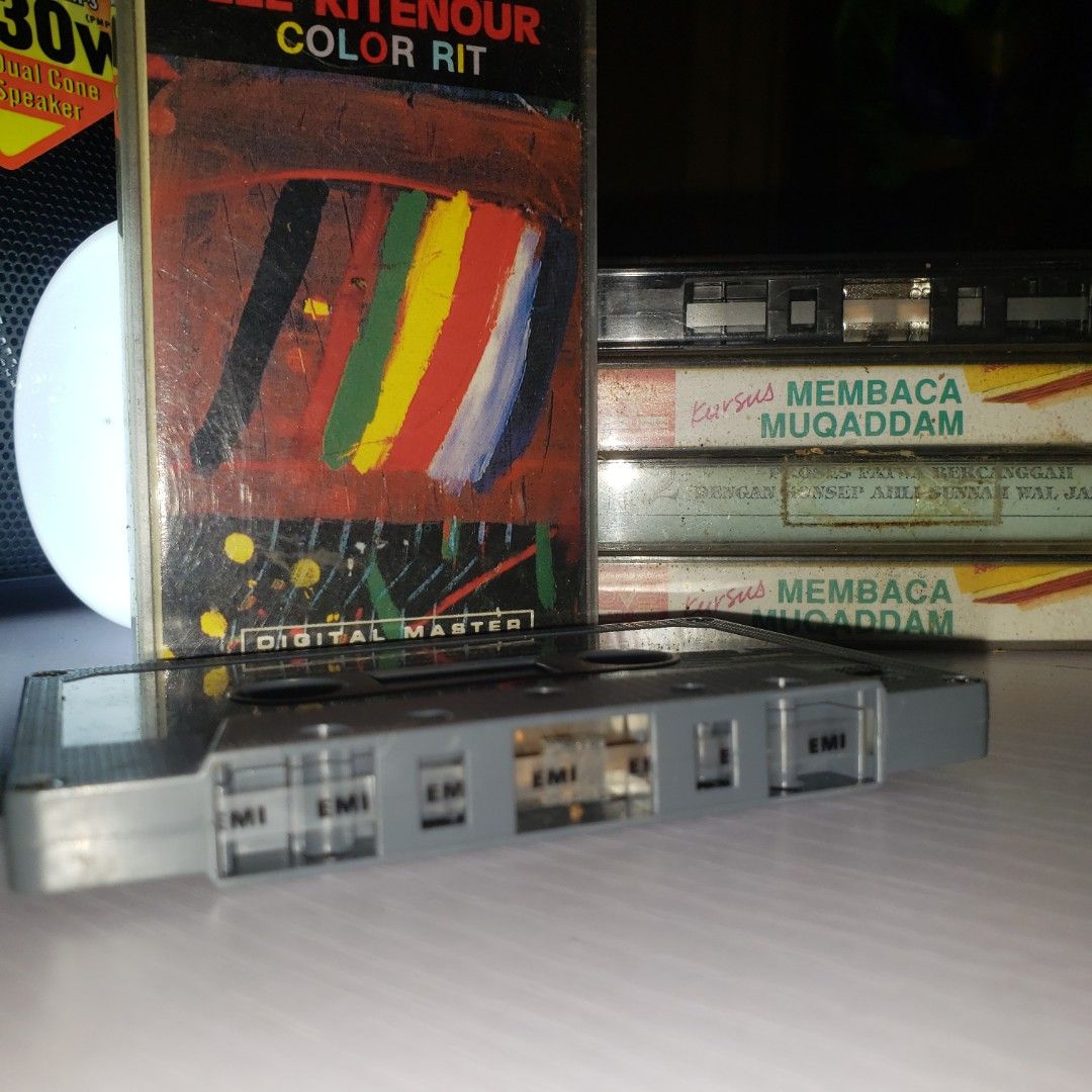 KASET vintage Cassette LEE RITENOUR - Color Rit [1989] First Pressing ...
