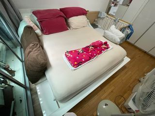 King Size Bed Frame only with under storage/drawers