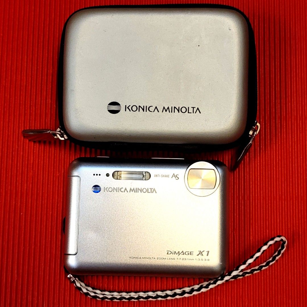 Konica Minolta DiMAGE X1 digital camera, 攝影器材, 相機- Carousell