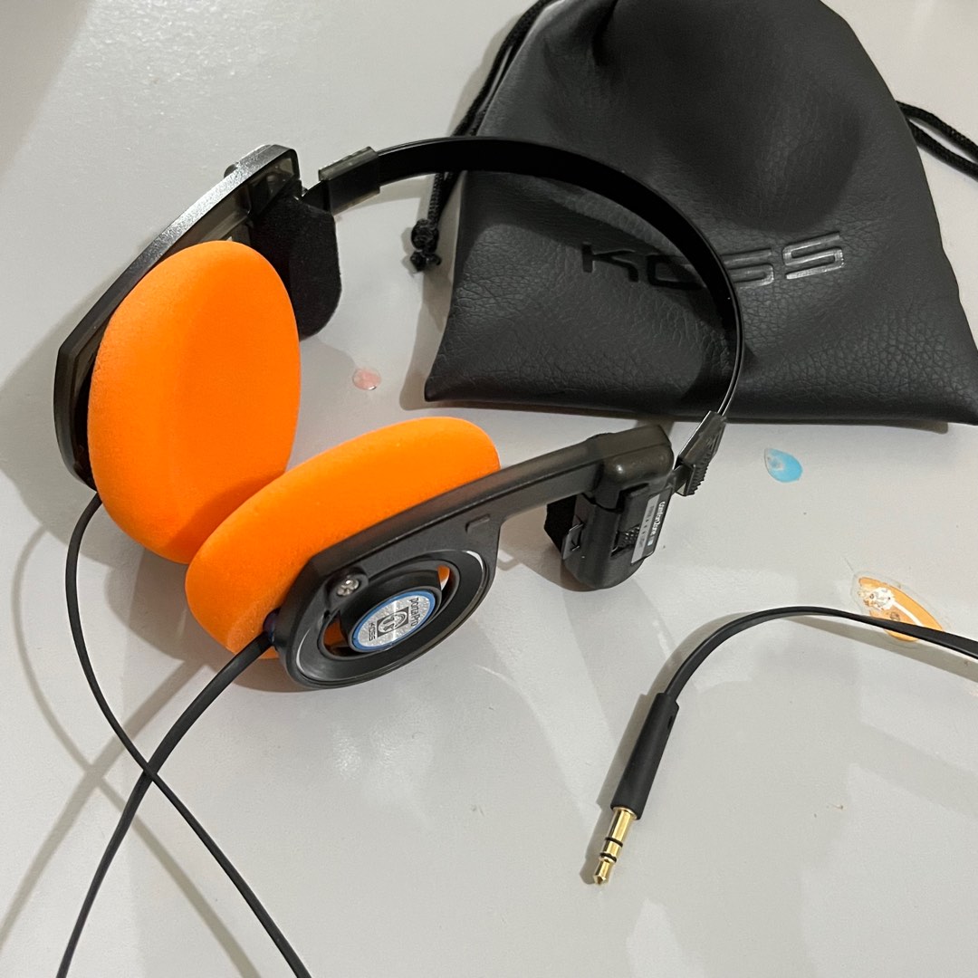 Koss Porta Pro Headphones with Yaxi Ear Pads Upgrade, Audio, Headphones