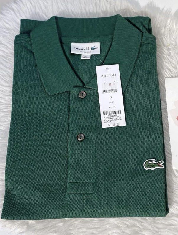 Lacoste Polo Shirt, Men's Fashion, Tops & Sets, Tshirts & Polo Shirts on Carousell