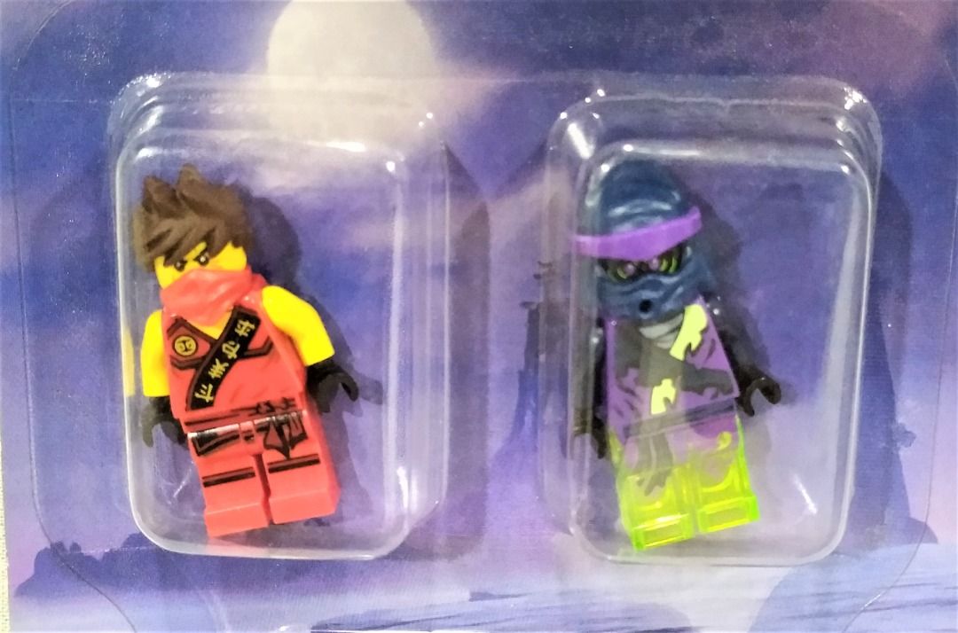 LEGO 5003085 NINJAGO TOYS R US MINIFIGURES PACK KAI & GHOST NINJA WOOO, Hobbies & Toys
