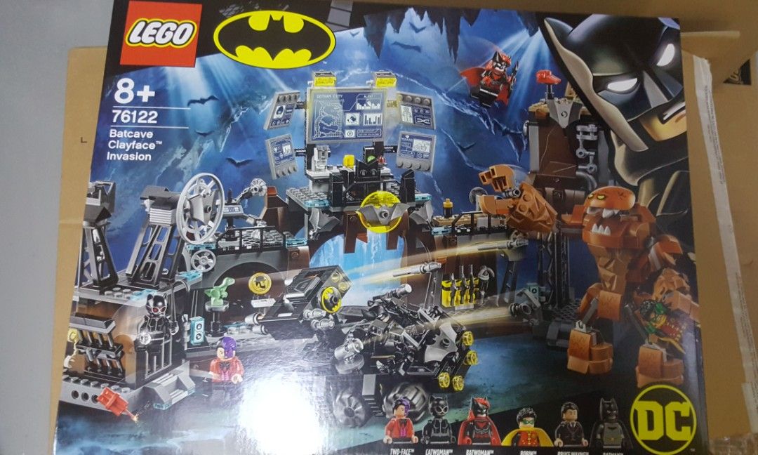 LEGO 76122: DC SuperHeroes - Batcave Clayface Invasion (NEW), Hobbies ...