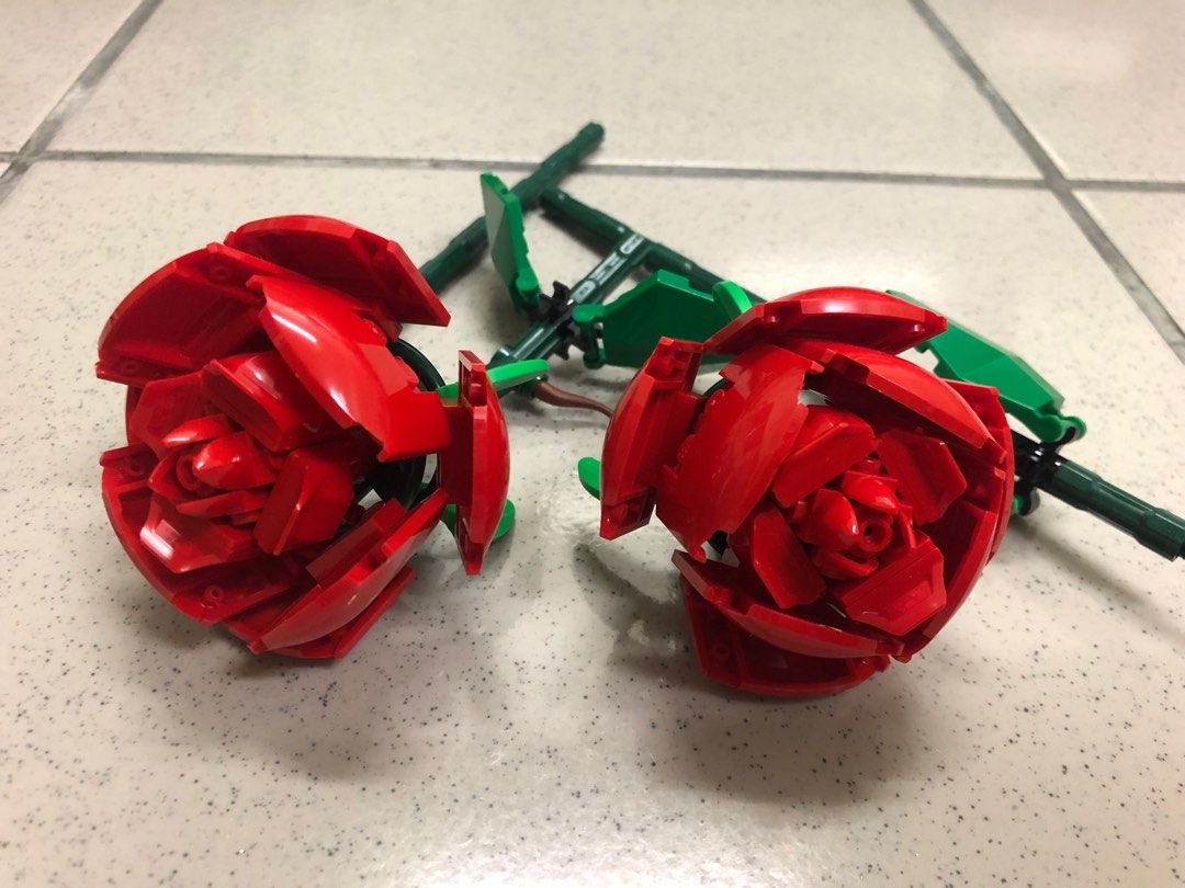 Lego Roses 40460 (Opened), Hobbies & Toys, Toys & Games on Carousell