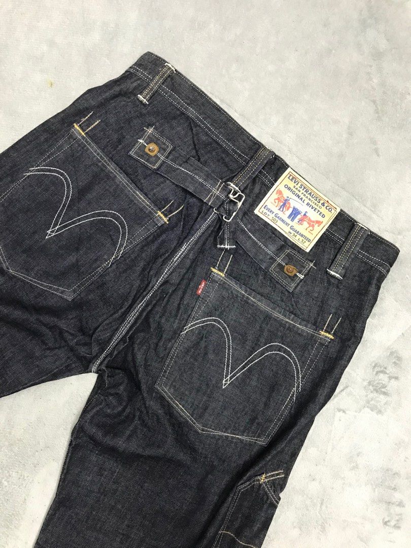 Levi 503 discount cinch back jeans