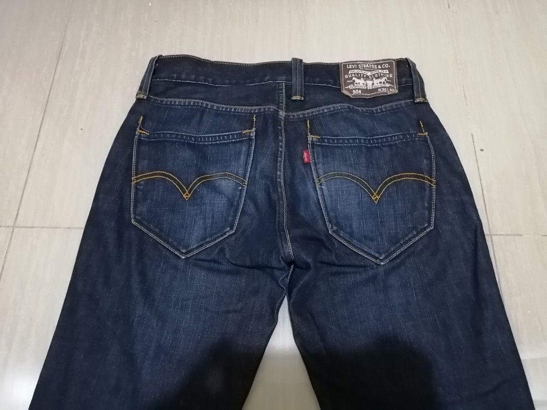 Levis 504, Men's Fashion, Bottoms, Jeans on Carousell