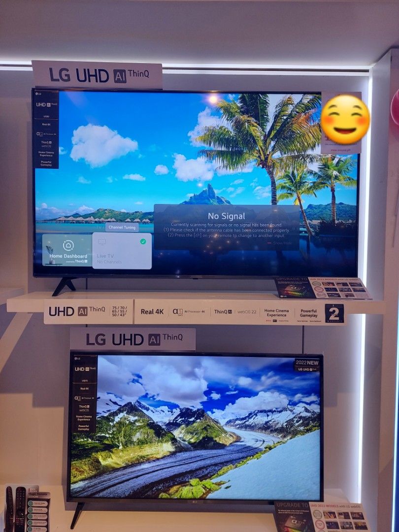 LG 4K UH SMART TV 2022 MODEL, TV & Home Appliances, TV & Entertainment