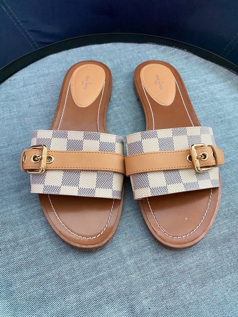 Louis vuitton hotsell damier slides