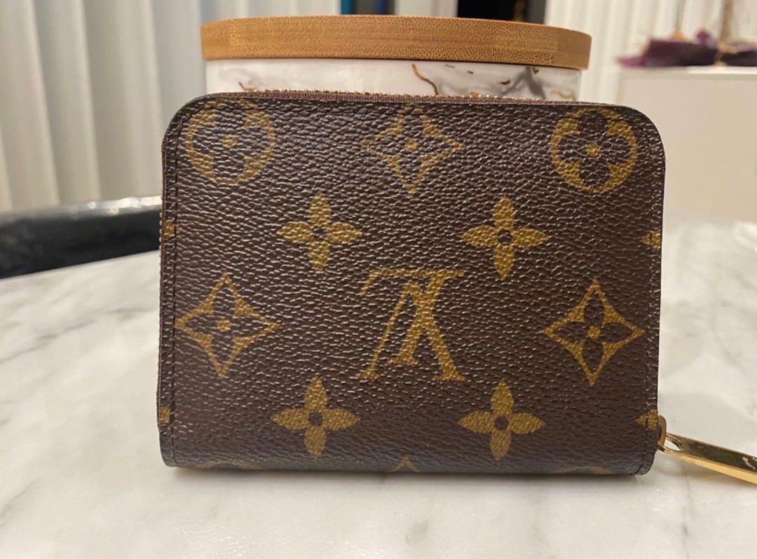 Louis Vuitton Adele Short Monogram Canvas Wallet - The Lux Portal