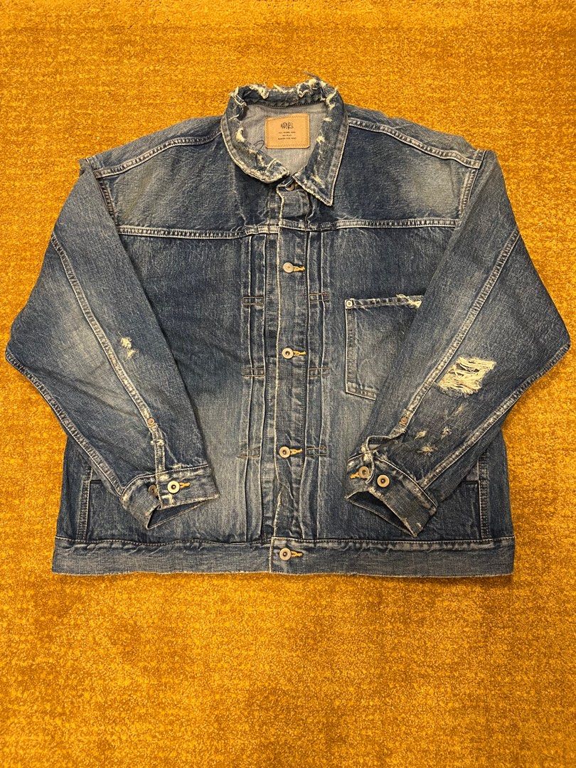 MADNESS FW22 DENIM JACKET INDIGO mdns wtaps nbhd dcdt wind and sea