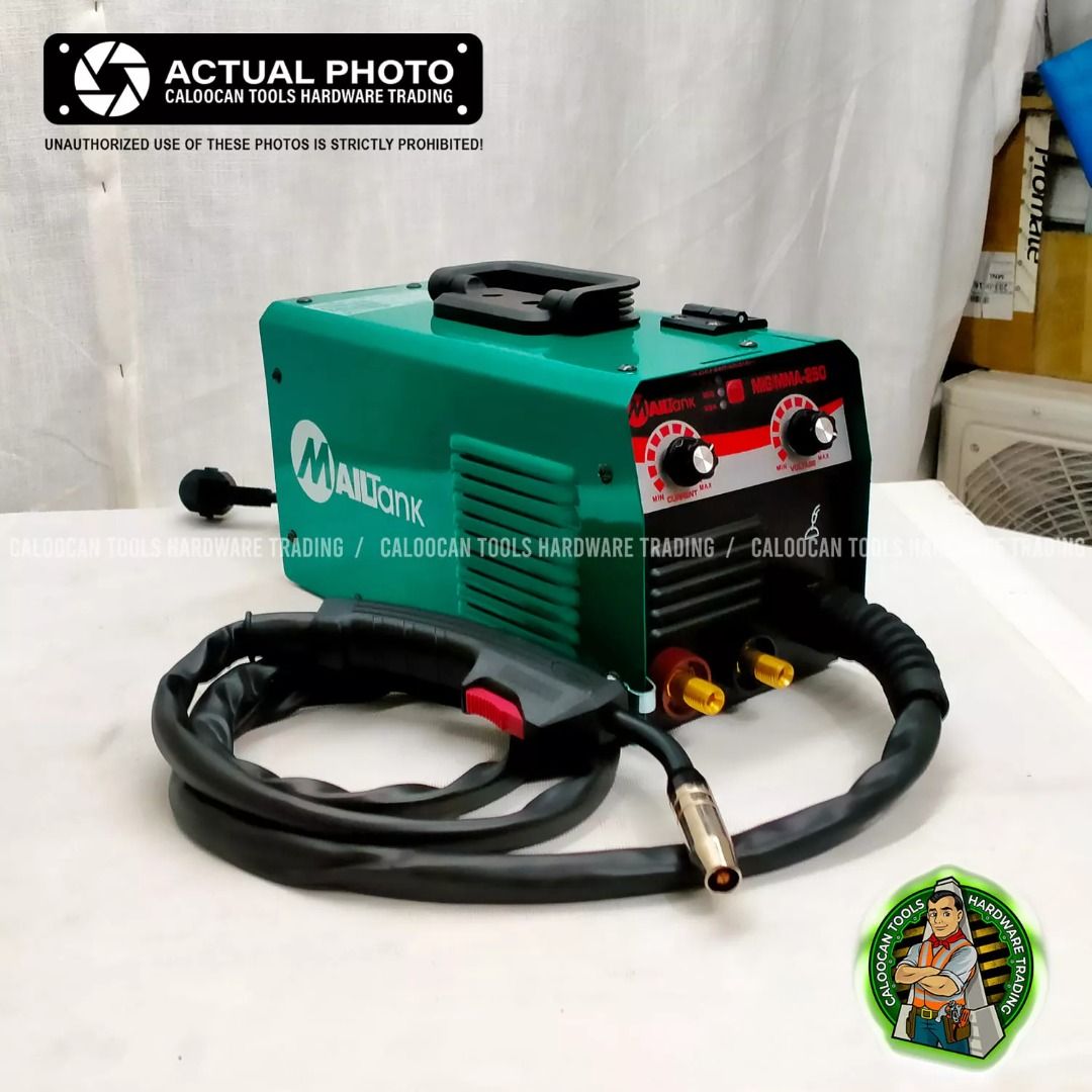 MAILTANK Japan 2 IN 1 MIG / MMA 250 DC Inverter Type Gasless Welding Machine with 1.0mm Self