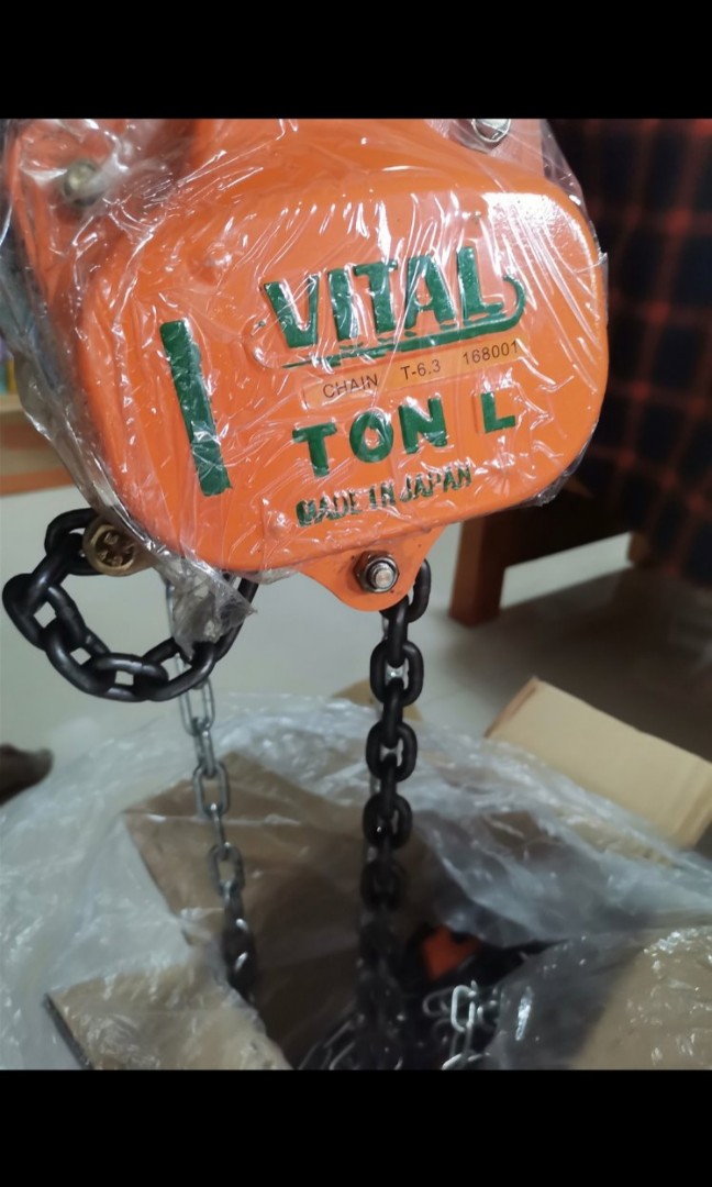 Manual chain block for sale, Commercial & Industrial, Construction