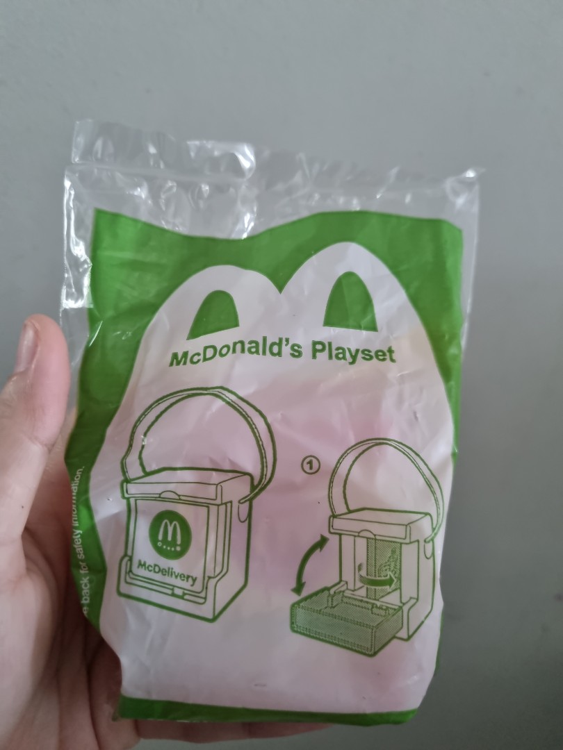 Mcdonald happy meal playset mcdelivery, Hobbies & Toys, Toys & Games on ...