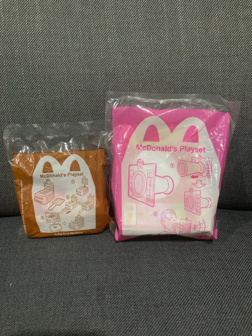 Mcdonalds Happy Meal Toys 2pcs Hobbies And Toys Toys And Games On Carousell
