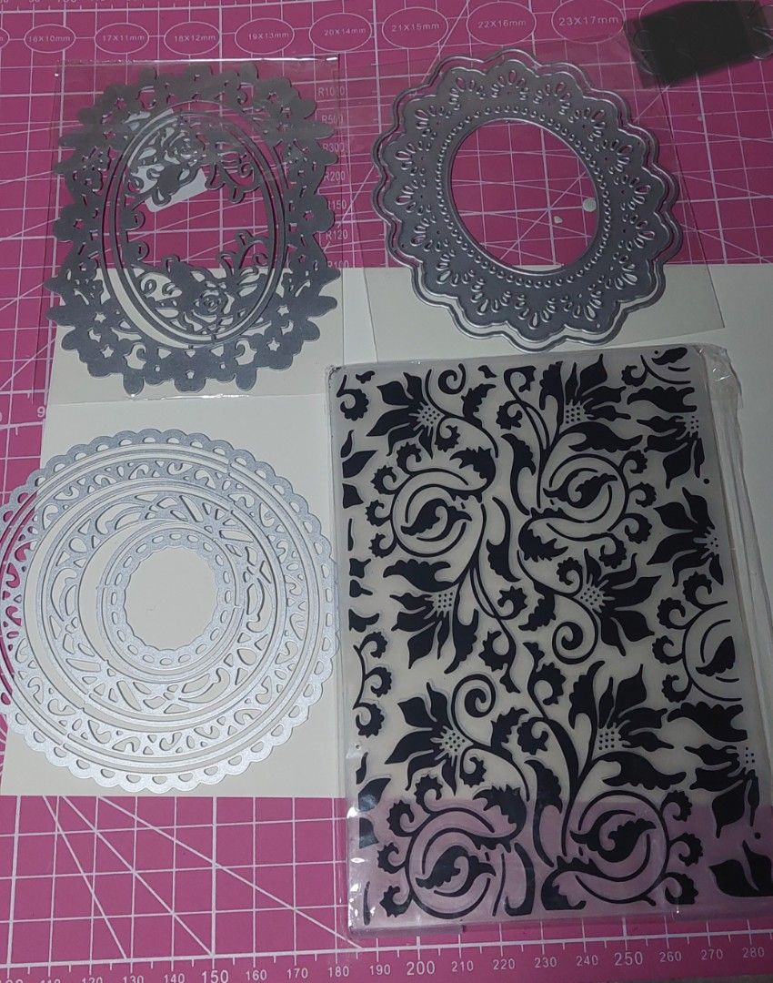 Metal Die Cutting Stencils, Hobbies & Toys, Stationary & Craft, Craft