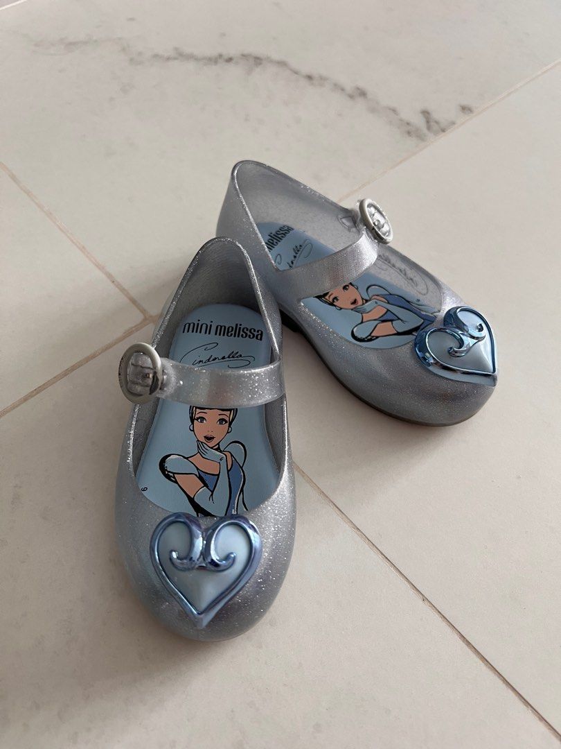 Mini melissa shop cinderella shoes