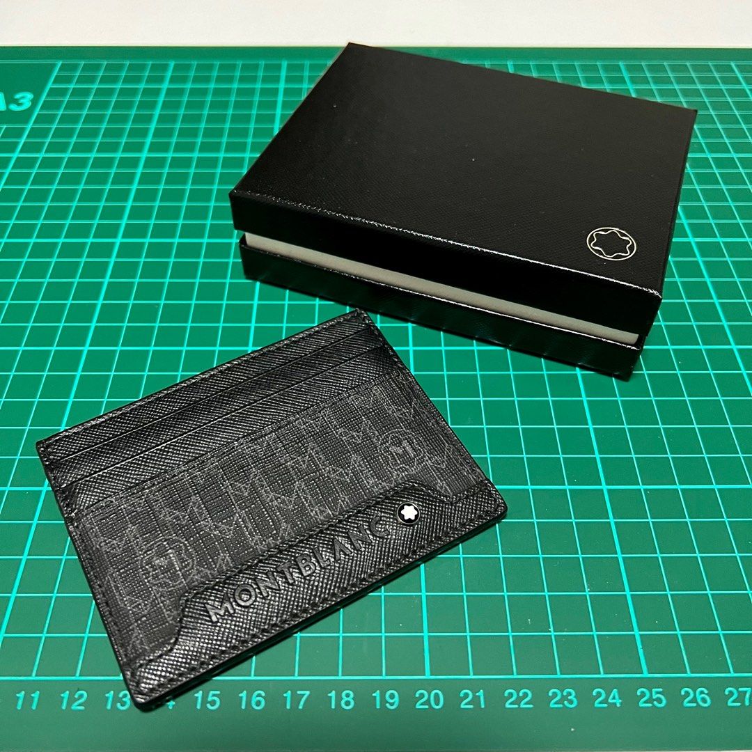 Mont Blanc card holder, Men's Fashion, Watches & Accessories, Wallets & Card Holders on Carousell