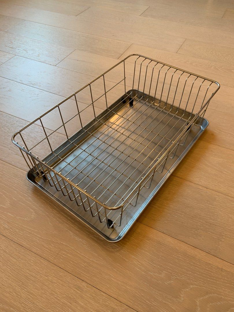 Muji Dish Drying Rack and Tray, 傢俬＆家居, 廚具和餐具, 其他廚具和餐具 Carousell